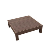 1x DIY WPC [Wooden Plastic Composite] Multi Functional Deck Bench/Table 90CM x90CM x 28CM Brown Colour