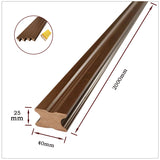 Watsun Decking Joist is designed to support decking board on concrete slab. Size: 40x25x2000mm - Brown Colour